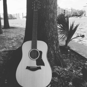 Guitar in a Texas Road Trip