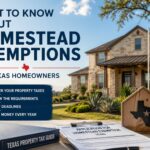 What to Know About Homestead Exemptions for Texas Homeowners